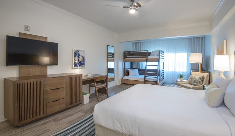 Hawks Cay Resort - Family Guest Room Detail